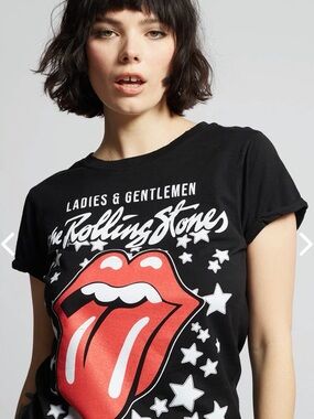 Recycled Karma x Rolling Stones Ladies & Gentlemen Tee | Size Small | NWOT